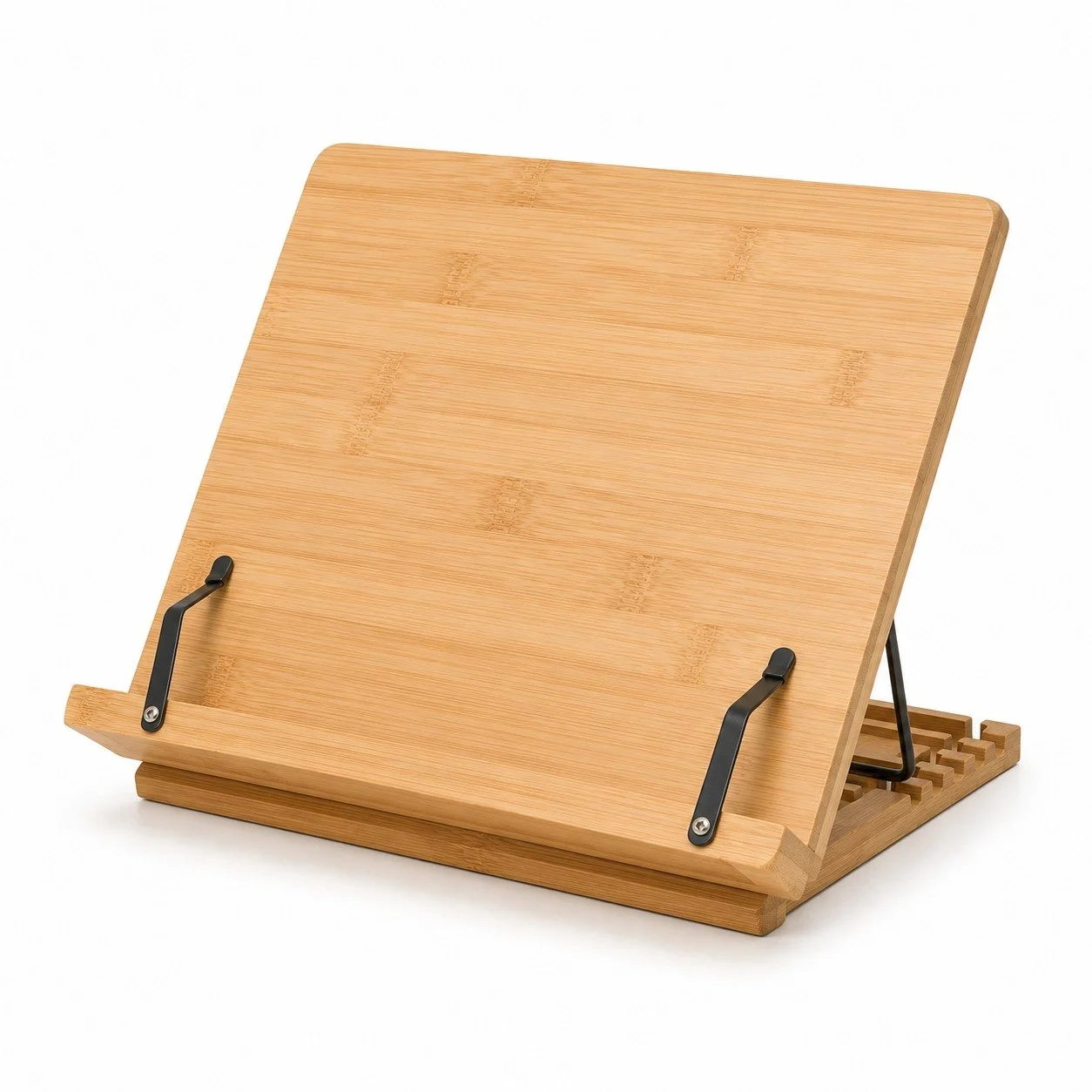 Adjustable Bamboo Reading & Laptop Stand